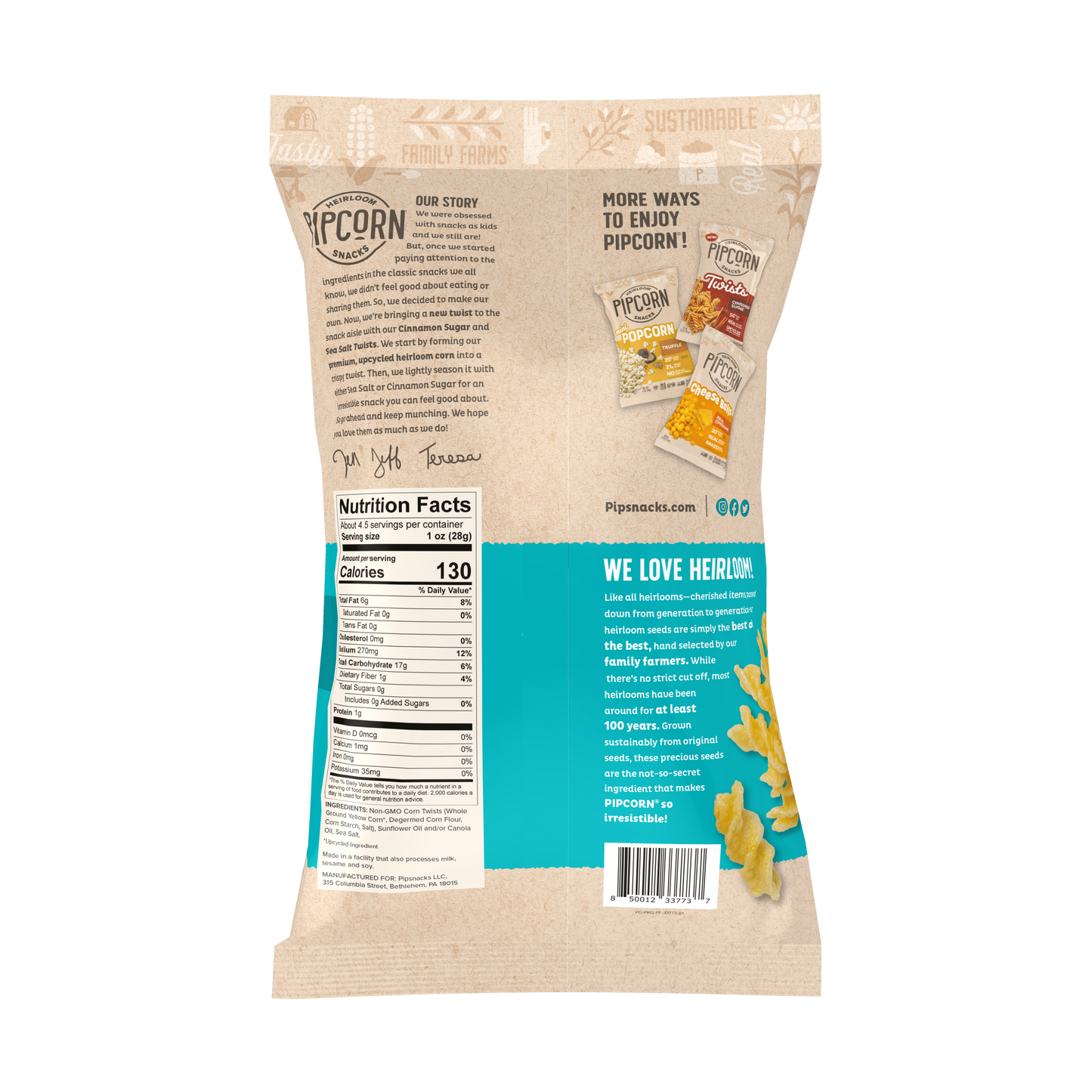 Sea Salt Twists 4.5 Oz