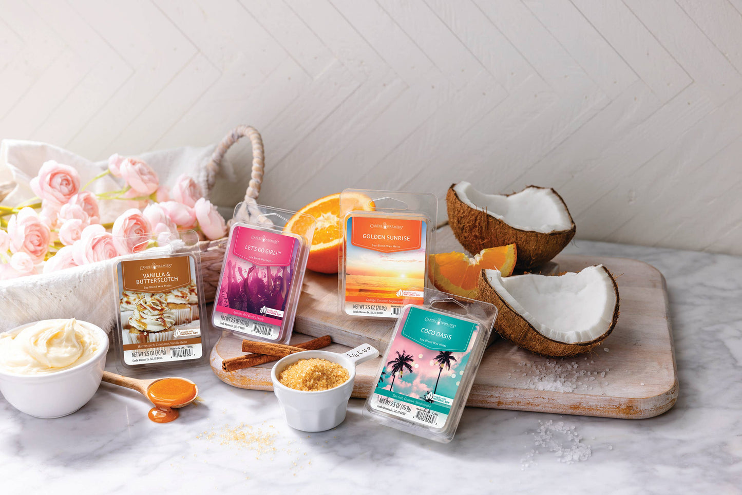 Candle Warmers Etc. - 2.5 oz Wax Melt Golden Sunrise