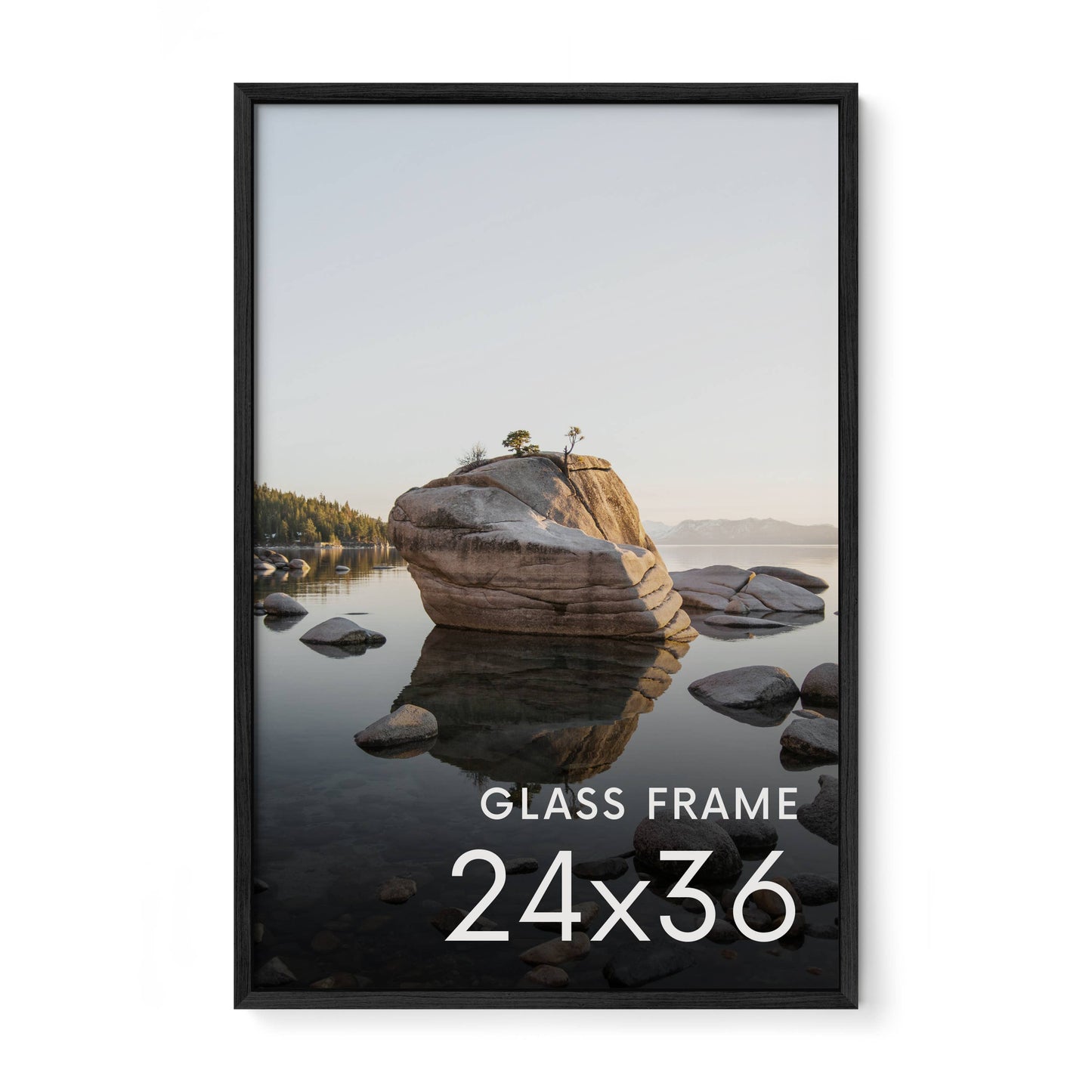 Haus and Hues - Black Oak Frame with Glass