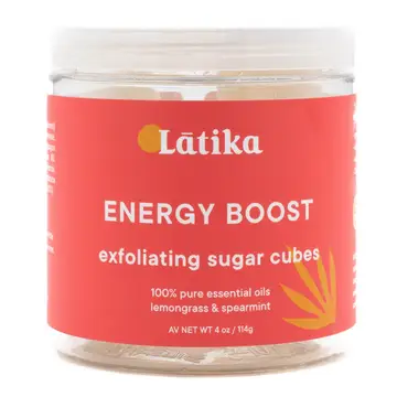 Sugar Scrub Cubes - Energy Boost - Red