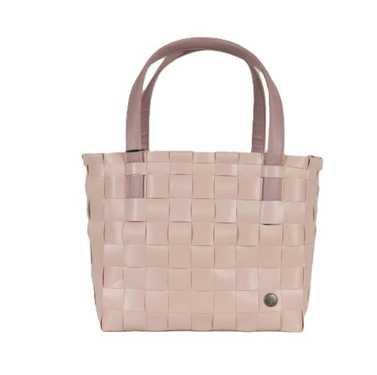 Color Deluxe Recycled Handwoven Tote Bag - Nude