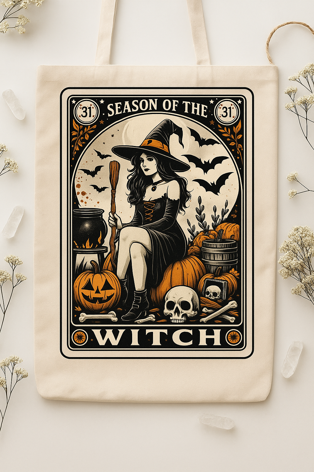 Lunastry - Season of the Witch Tote Bag