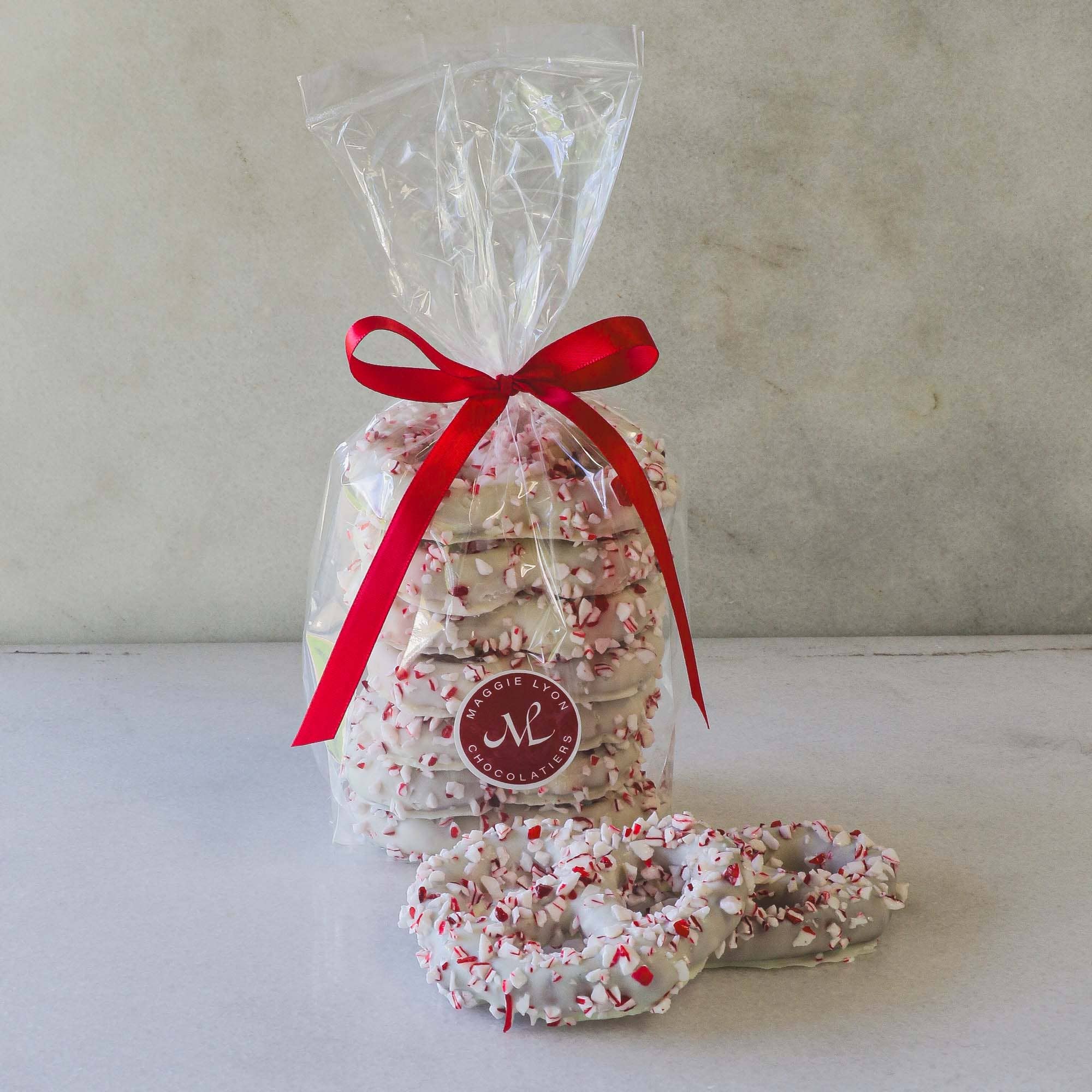 7pc White Chocolate Covered Pretzels - Peppermint - MGH General Store ...