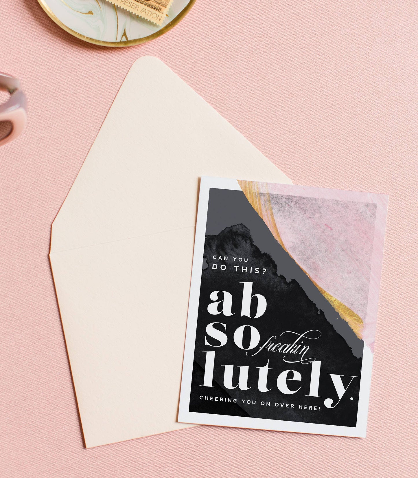 You Can Absolutely Do This - Sweet Friendship Greeting Card