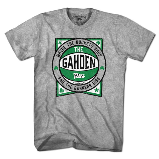 The Gahden - Buckets and Banners T-Shirt | Gray / Unisex / 3XL