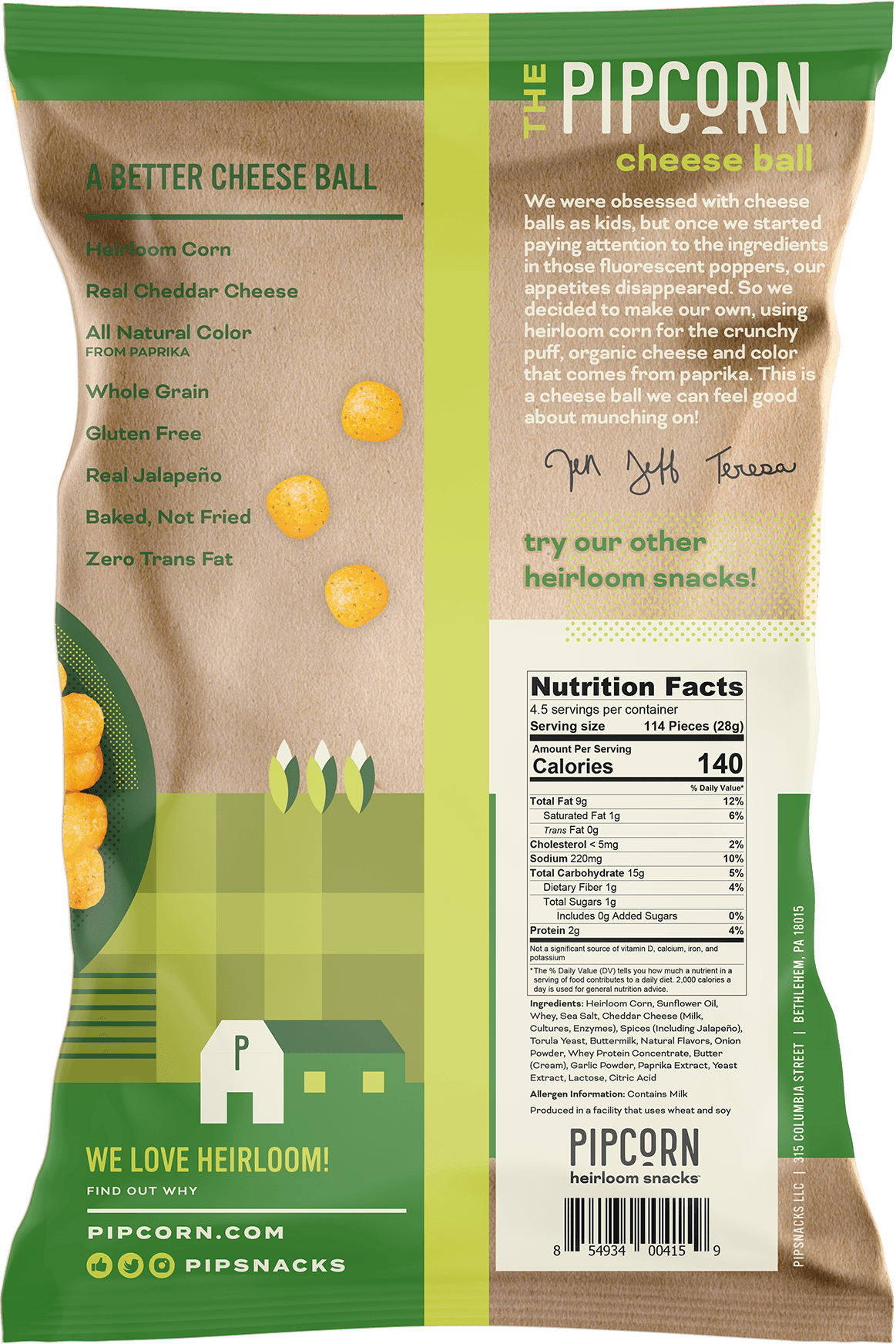 Jalapeño Cheddar Cheese Balls, 4.5oz