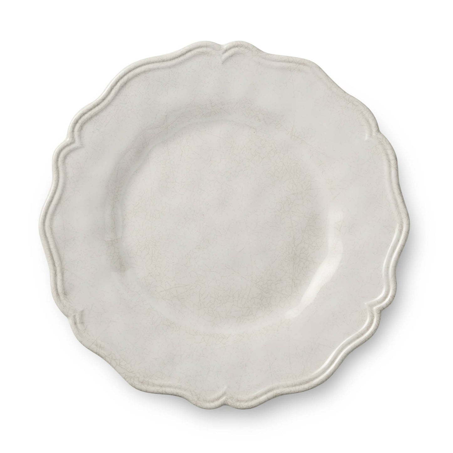 Isabella Cream Melamine Salad Plate 9"