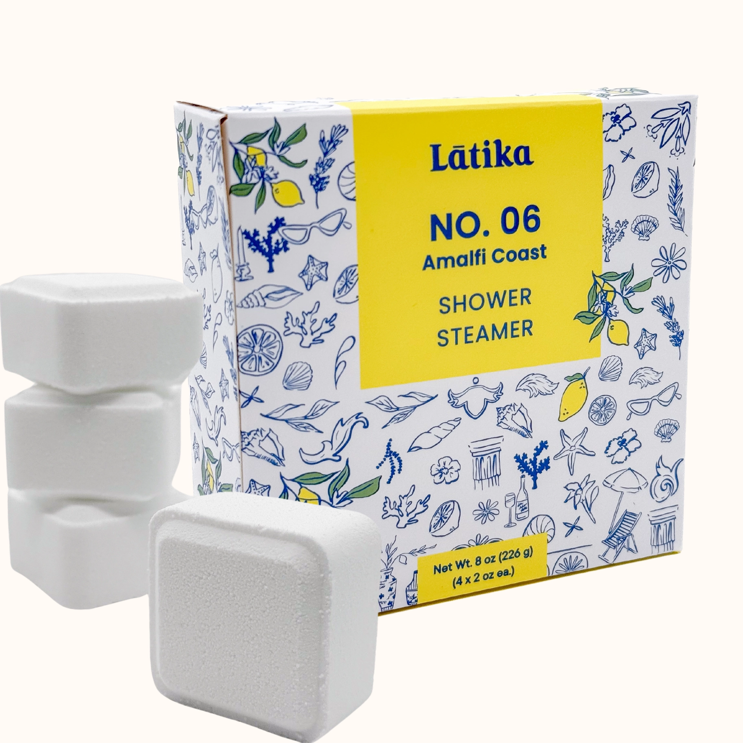 Amalfi Coast Shower Steamers Citrus & Ocean Scent -spring