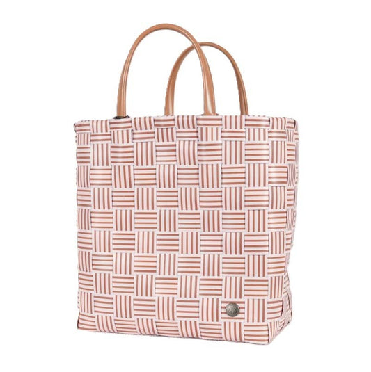 Joy Recycled Handwoven Shopper w/Inside Pocket-Soft Lilac