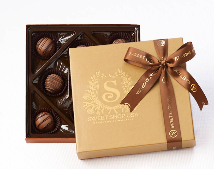 Sweet Shop USA - 4.5oz 9pc Chocolate Truffles Signature Collection