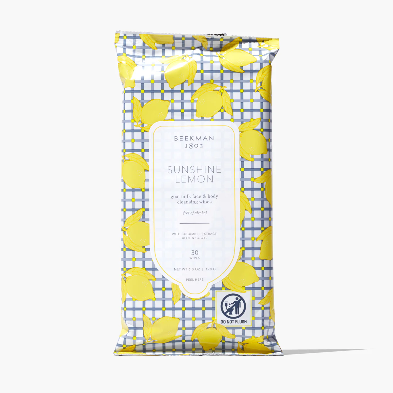 Sunshine Lemon Face & Body Cleansing Wipes