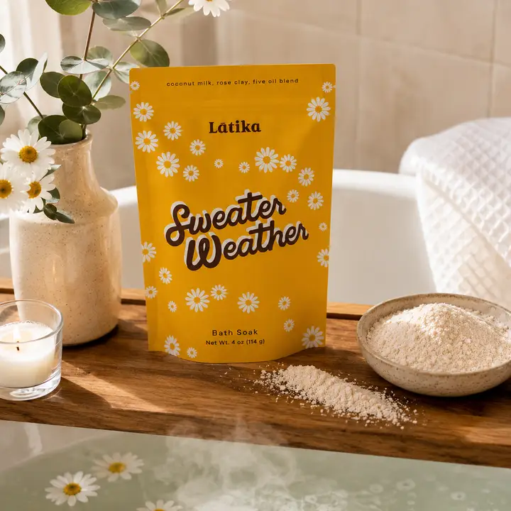 Fall Bath Salts- Sweater Weather, Fig & Amber