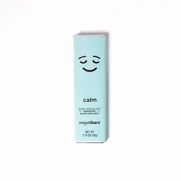 Moodibars CALM Dark Chocolate Himalayan Sea Salt 1.5oz Bar