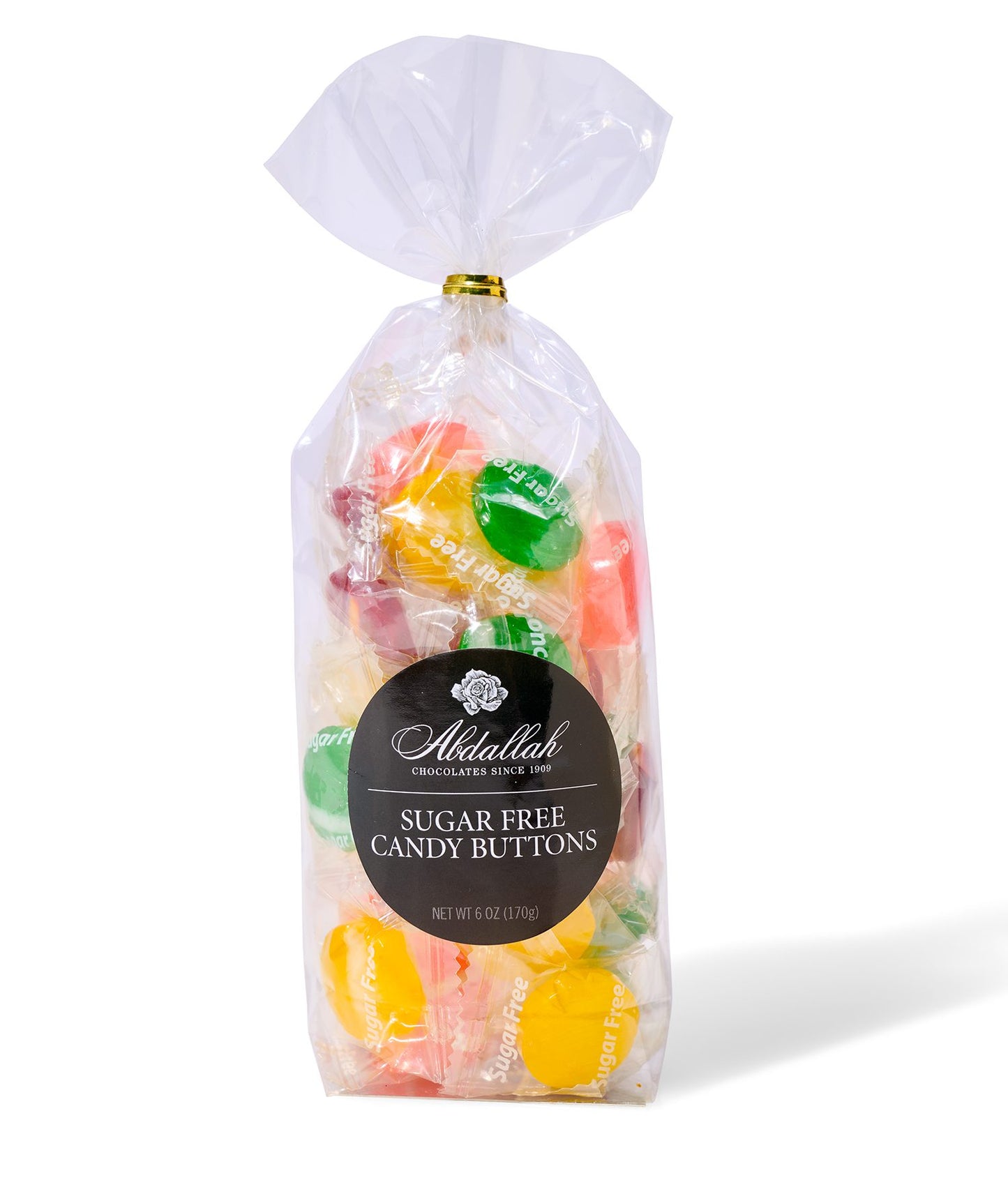 6oz Bag Sugar Free Hard Candy Buttons
