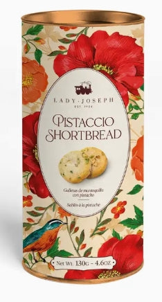 Pistaccio Curd Shortbread