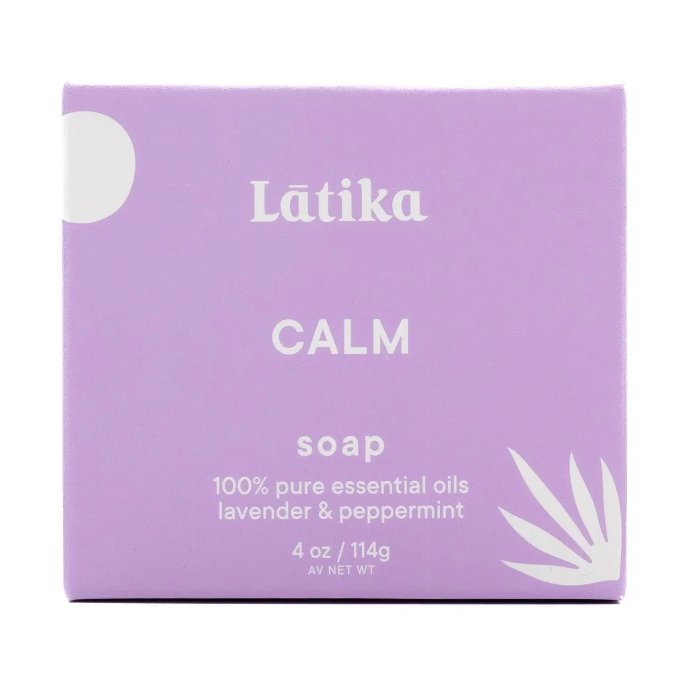 Calm, natural Soap with Lavender Essential Oil