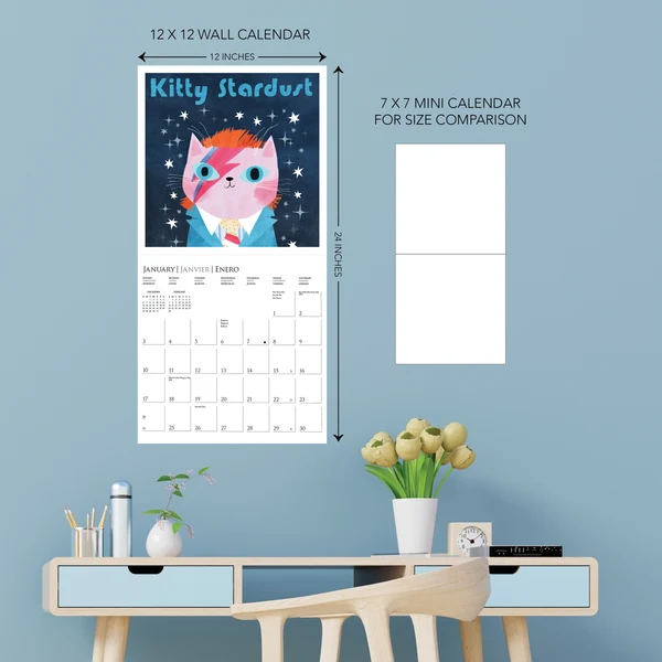 ArtsyPets Wall Calendar