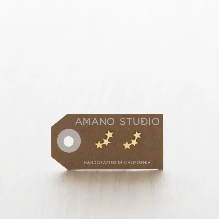 Star Cluster Stud Earrings