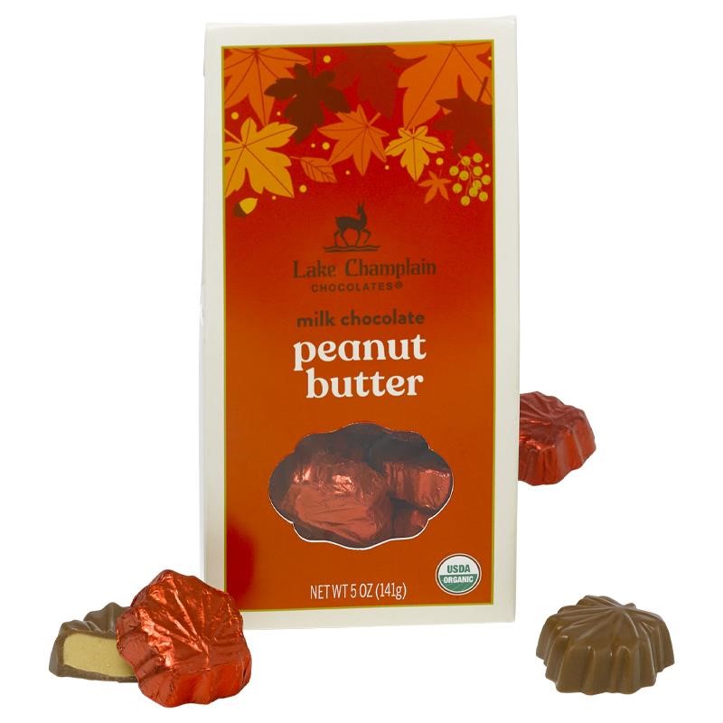 Milk Peanut Butter Organic Leaf Gift Box