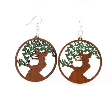 Bonsai Tree Earrings