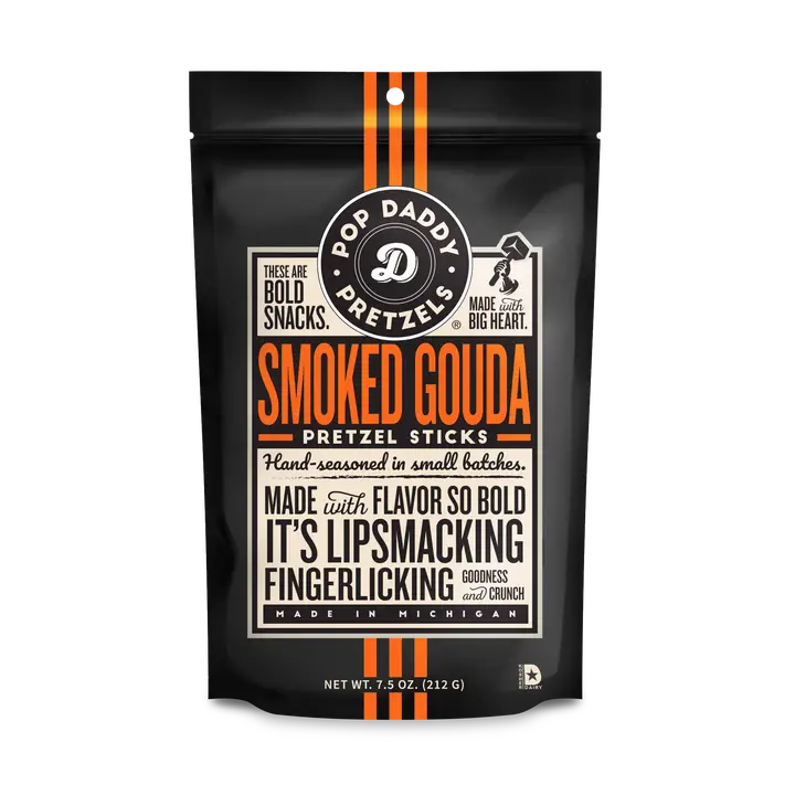 Seasoned Pretzels - 7.5oz - Smoked Gouda