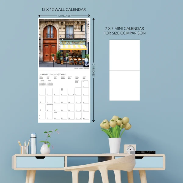 A Parisian Life Wall Calendar