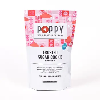 Frosted Sugar Cookie Popcorn
