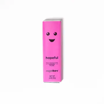 Moodibars® HOPEFUL Milk Chocolate Caramel Filled 1.75oz Bar