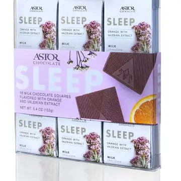 Sleep Herbal 18pc Set Orange Valerian Milk Chocolate
