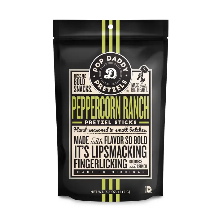 Seasoned Pretzels - 7.5oz - Peppercorn Ranch