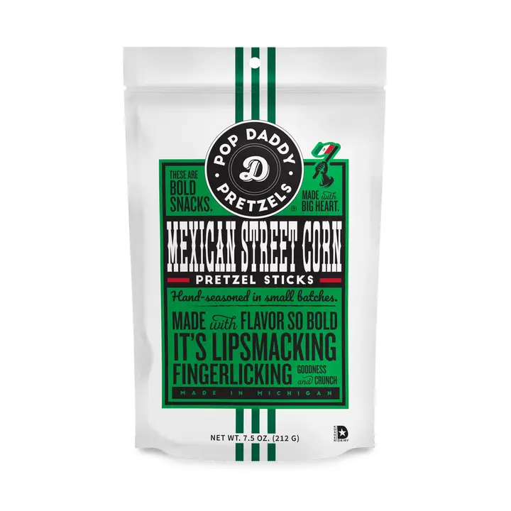 Seasoned Pretzels - 7.5oz - Mexican Street Corn