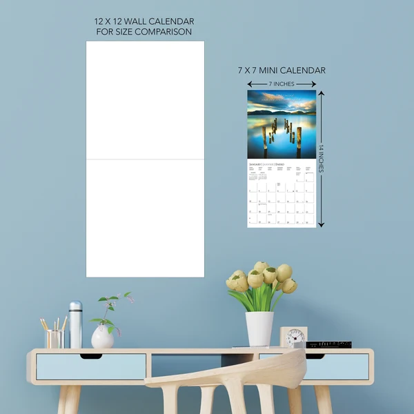 Serenity Mini Calendar