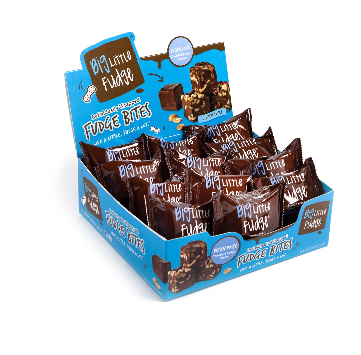 BLF Pecan Posse Fudge Bites