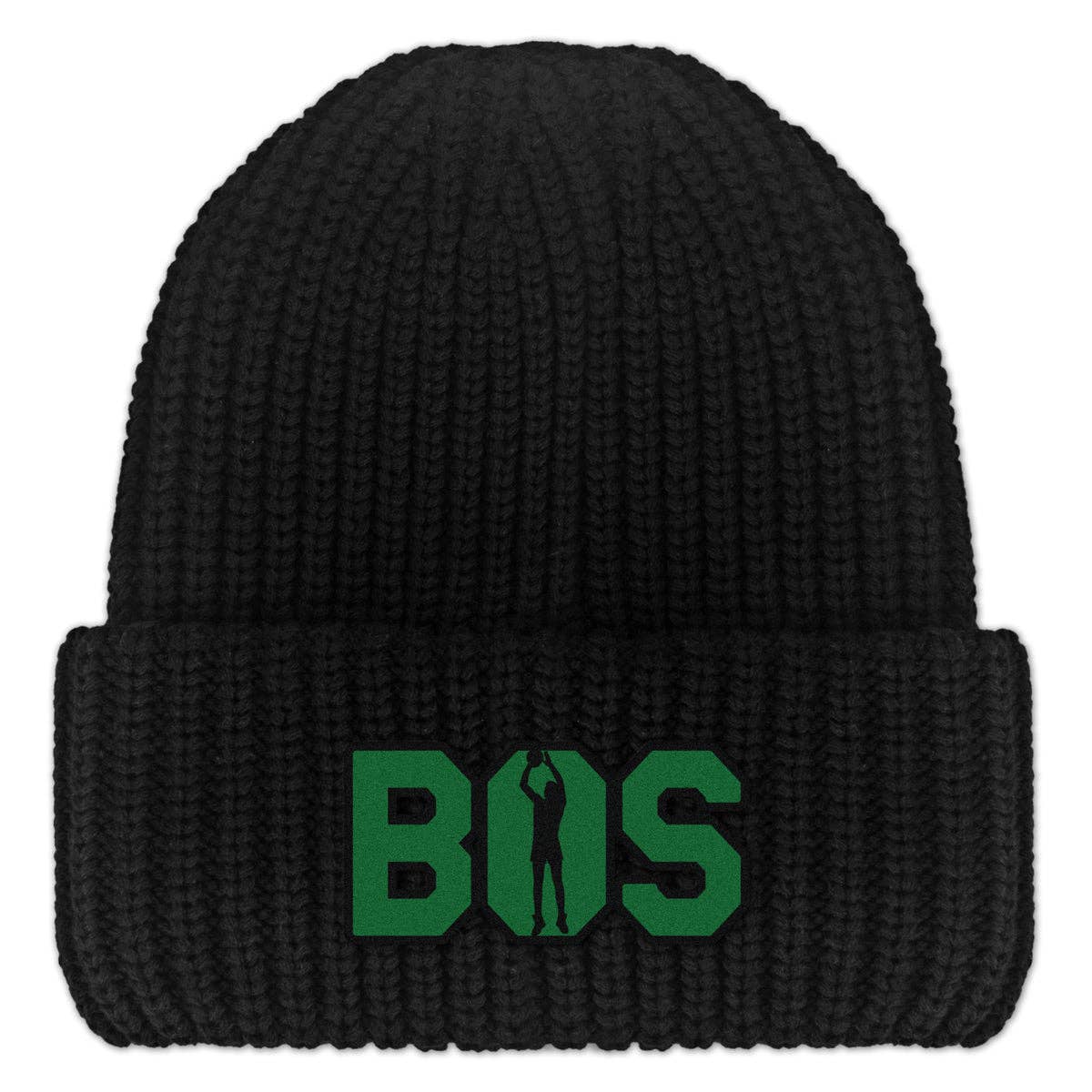 BOS Jump Shot Chunky Knit | Knit Hat / Black