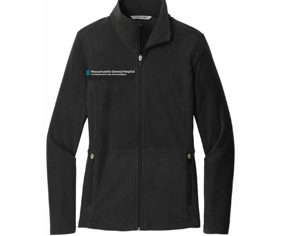 MGH/MGB Port Authority Ladies Micro Fleece Jacket Black Large