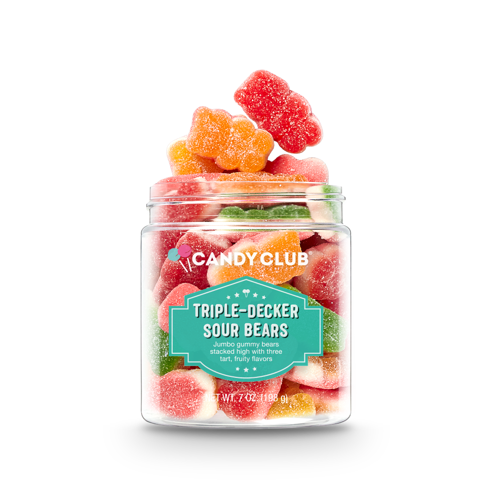 Triple-Decker Sour Bears Small Cup