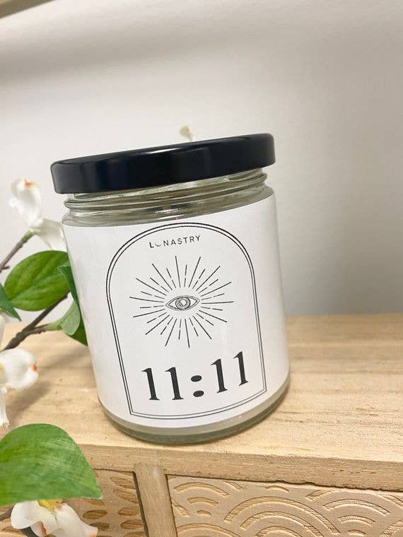 11:11 Angel Number Candle