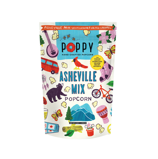 Asheville Artist Market 6oz Bag Popcorn