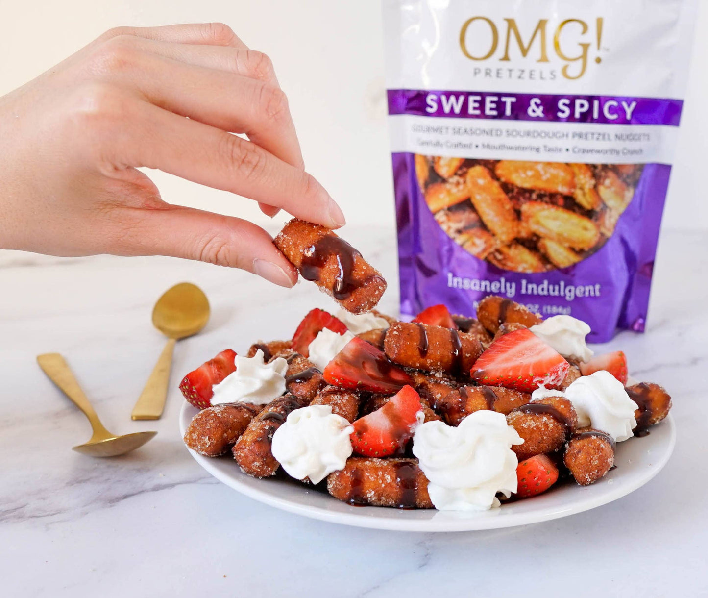 Sweet & Spicy Seasoned Sourdough Pretzel Nuggets 8oz