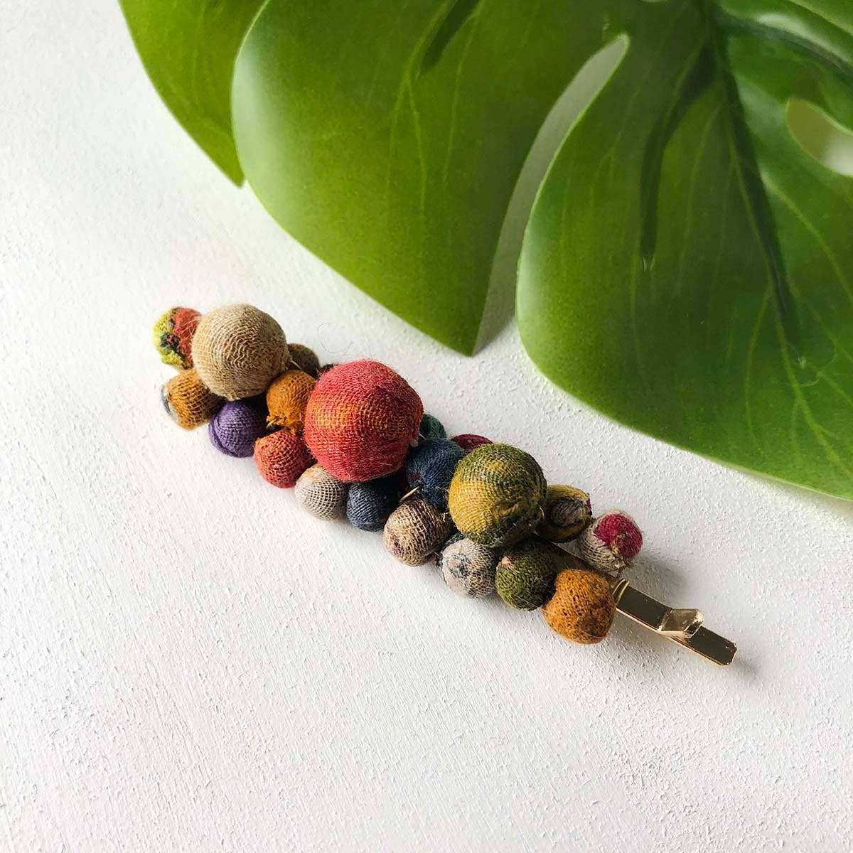 Kantha Cluster Hair Pin