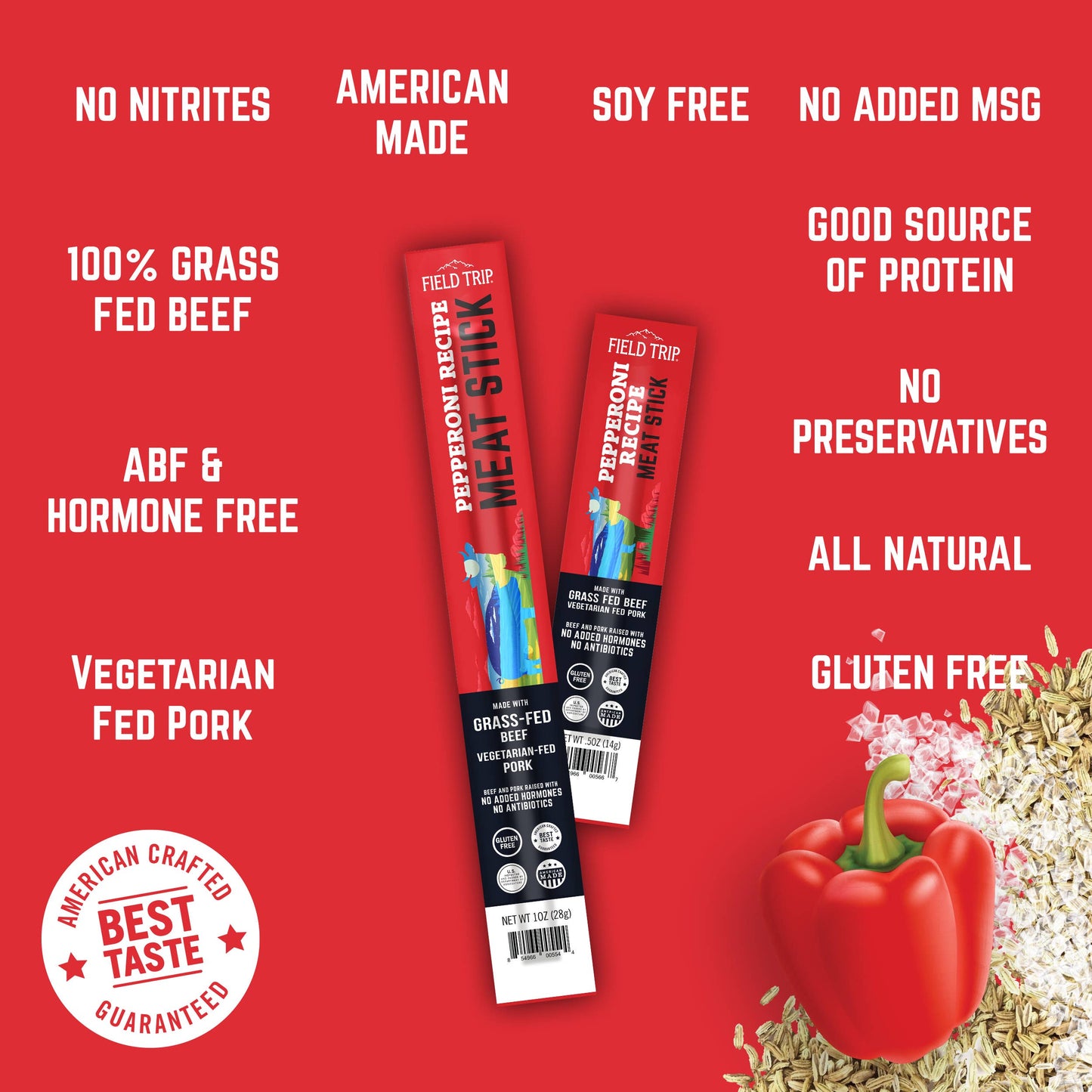 Pepperoni Seasoned Meat Stick (0.5oz)