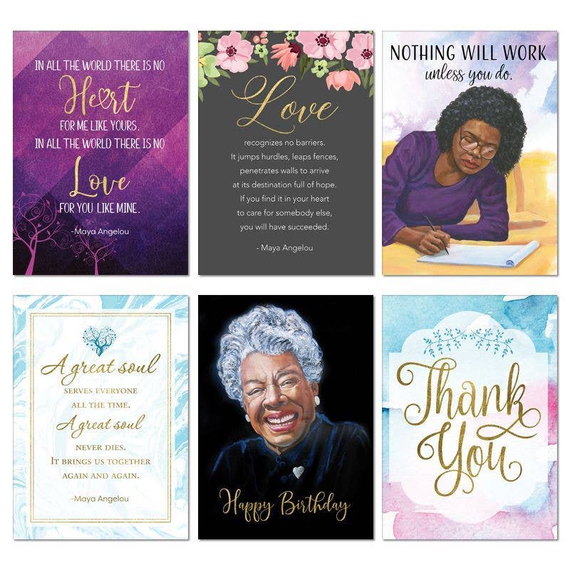 Maya Angelou All Occassion Card Set