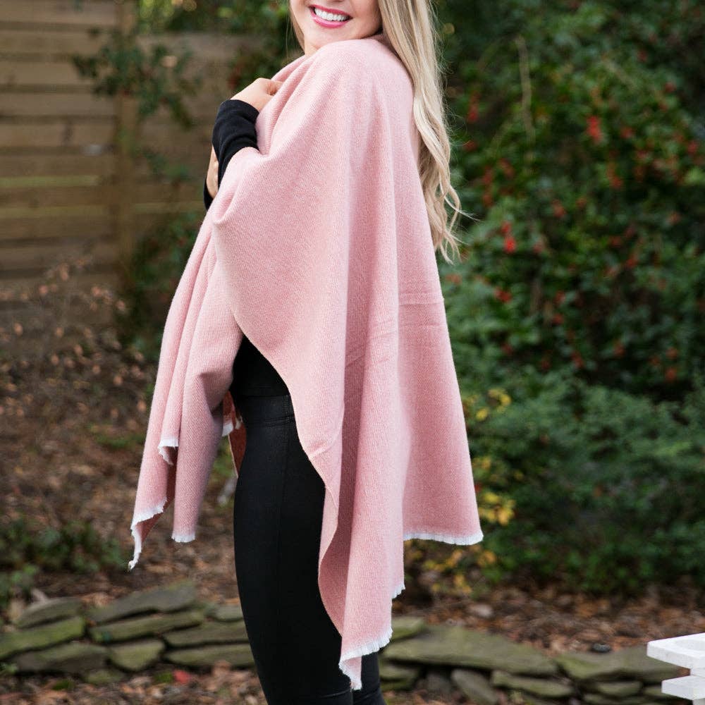 Top It Off - Oversized Keyhole Wrap - Fall 2024: Khaki