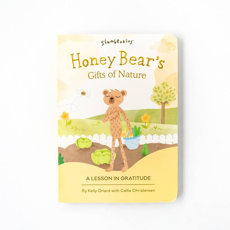 Honey Bear's Gratitude Plush Set - with 2 Books