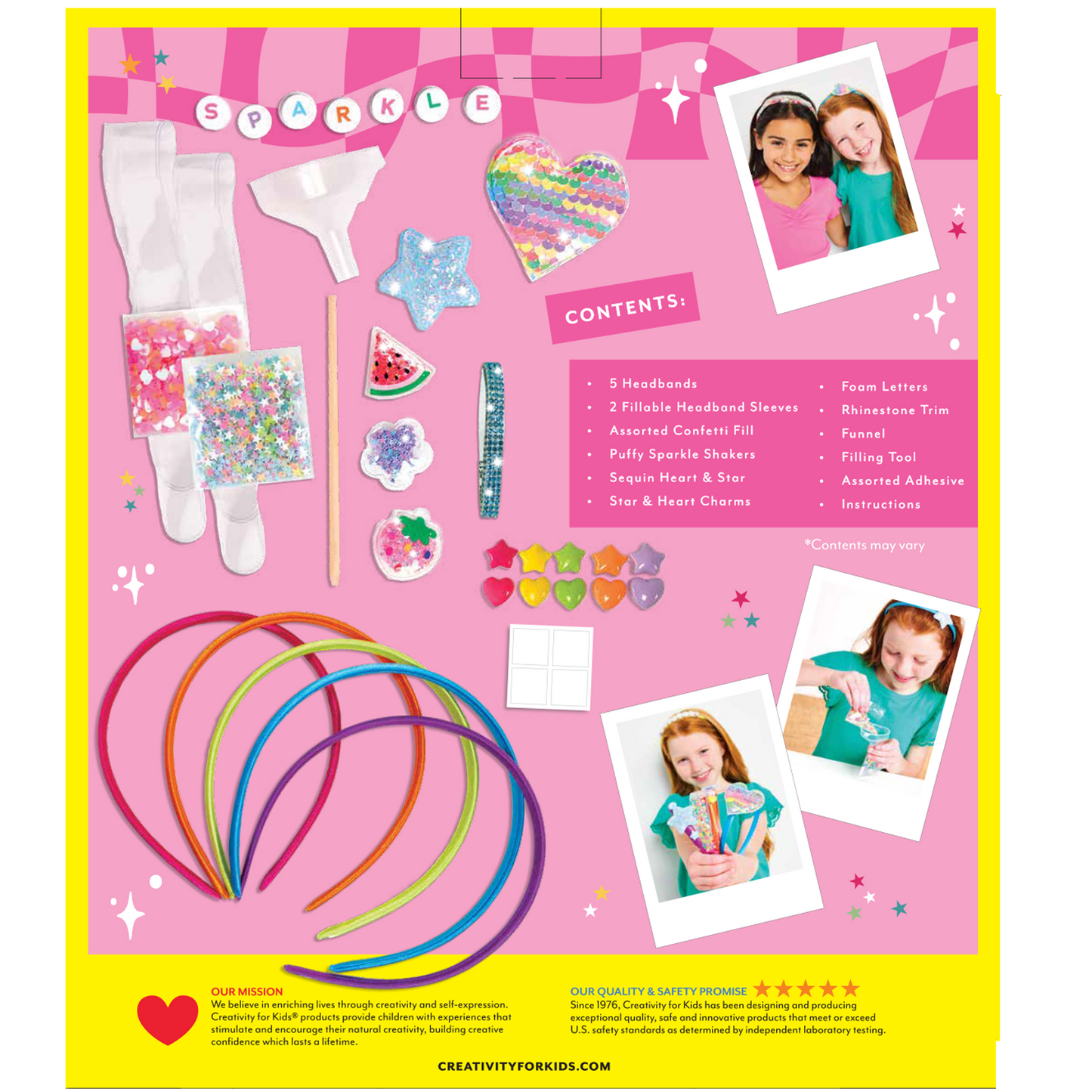 Faber-Castell / Creativity for Kids - Chic Boutique Headbands Craft Kit for Kids
