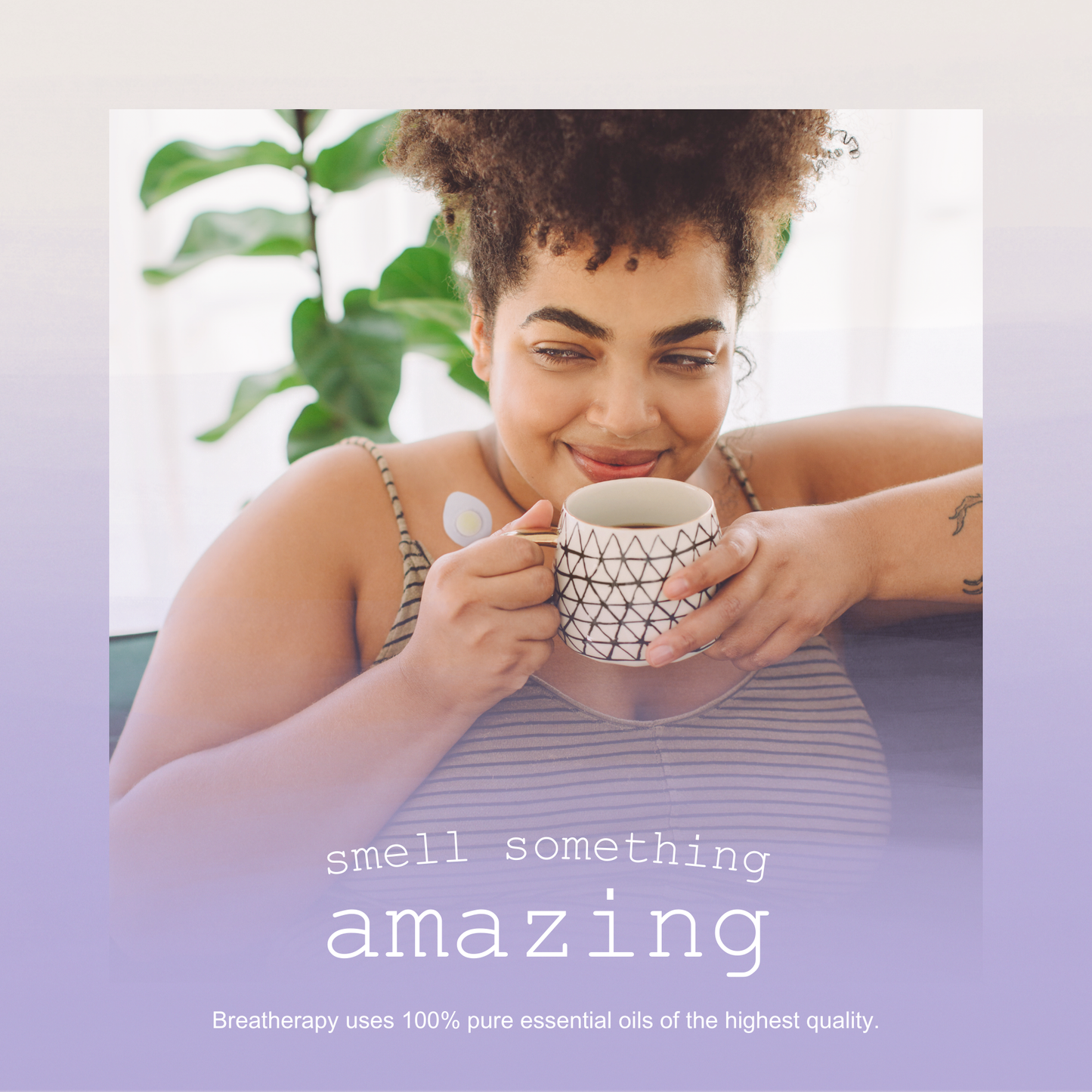 Lavender Relaxing Aromatherapy Inhaler Patches - Individual