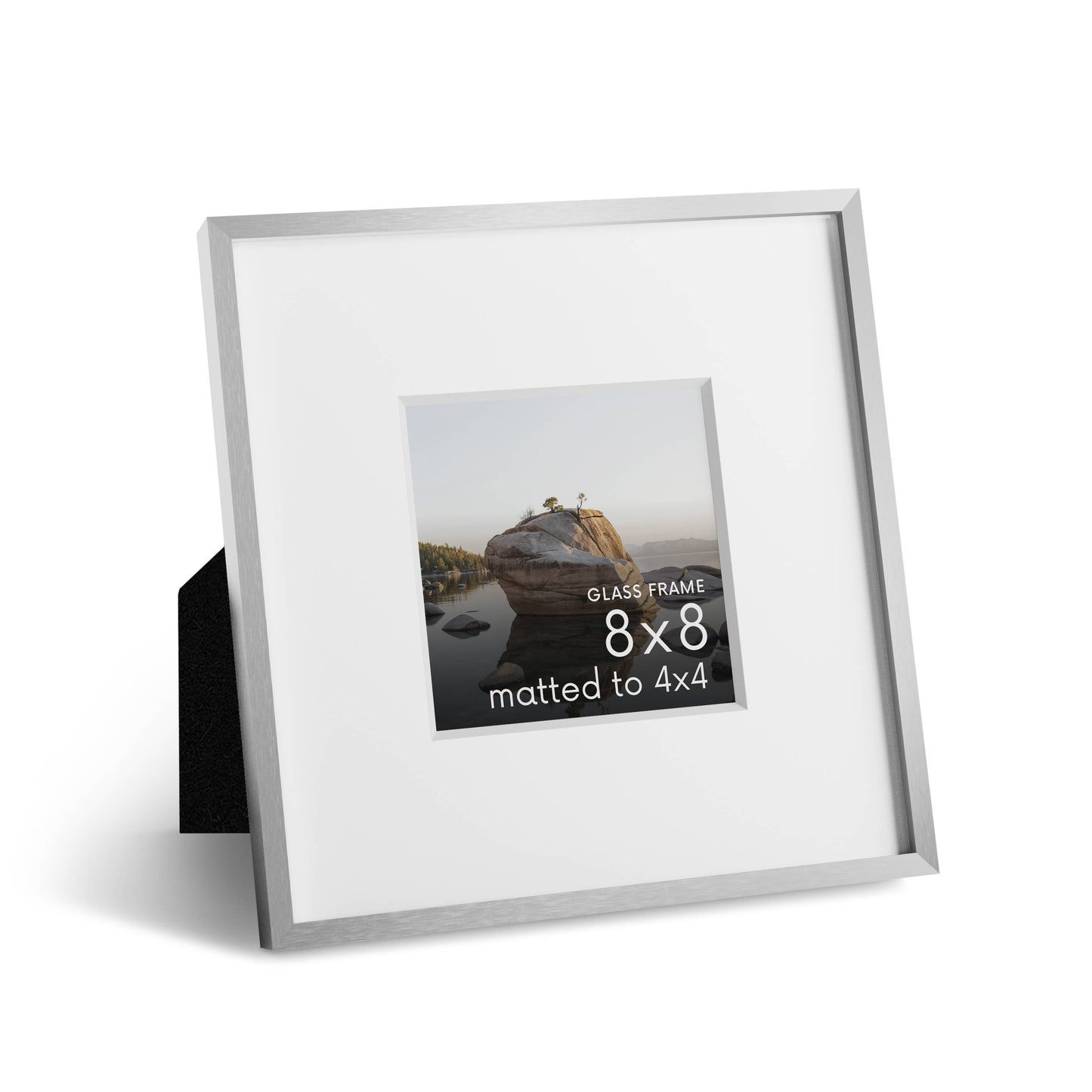 Haus and Hues - Silver Metal Frame with Glass