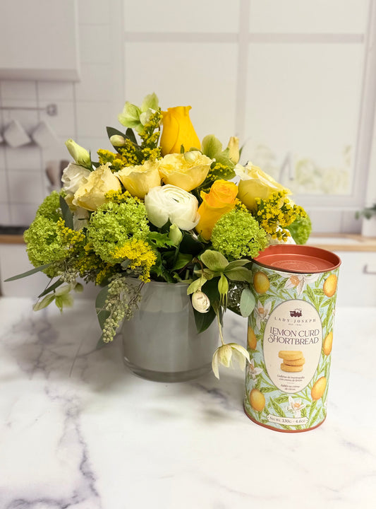 Yellow Blooms & Biscuits