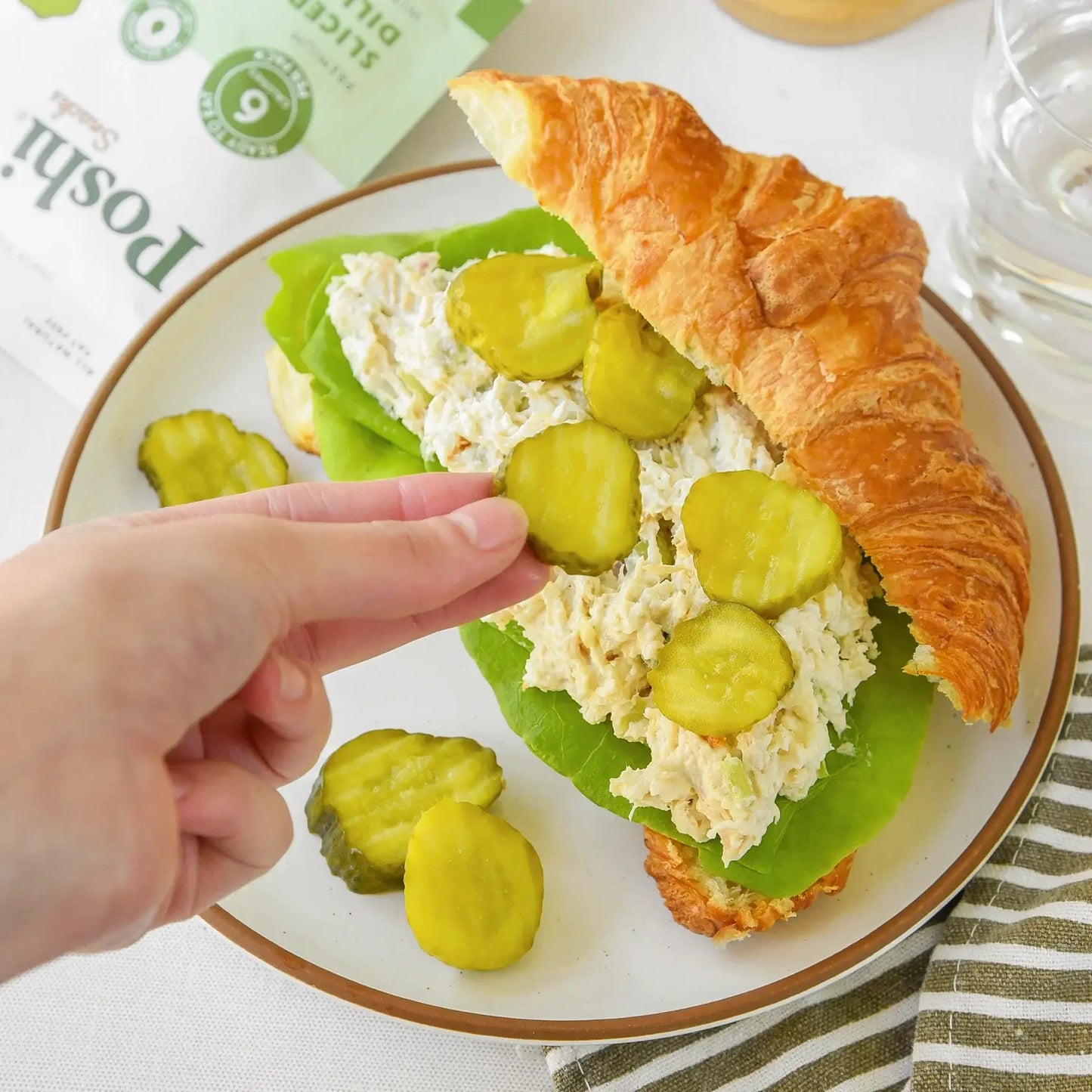 POSHI - POSHI - Sliced Dill Pickles 2 oz