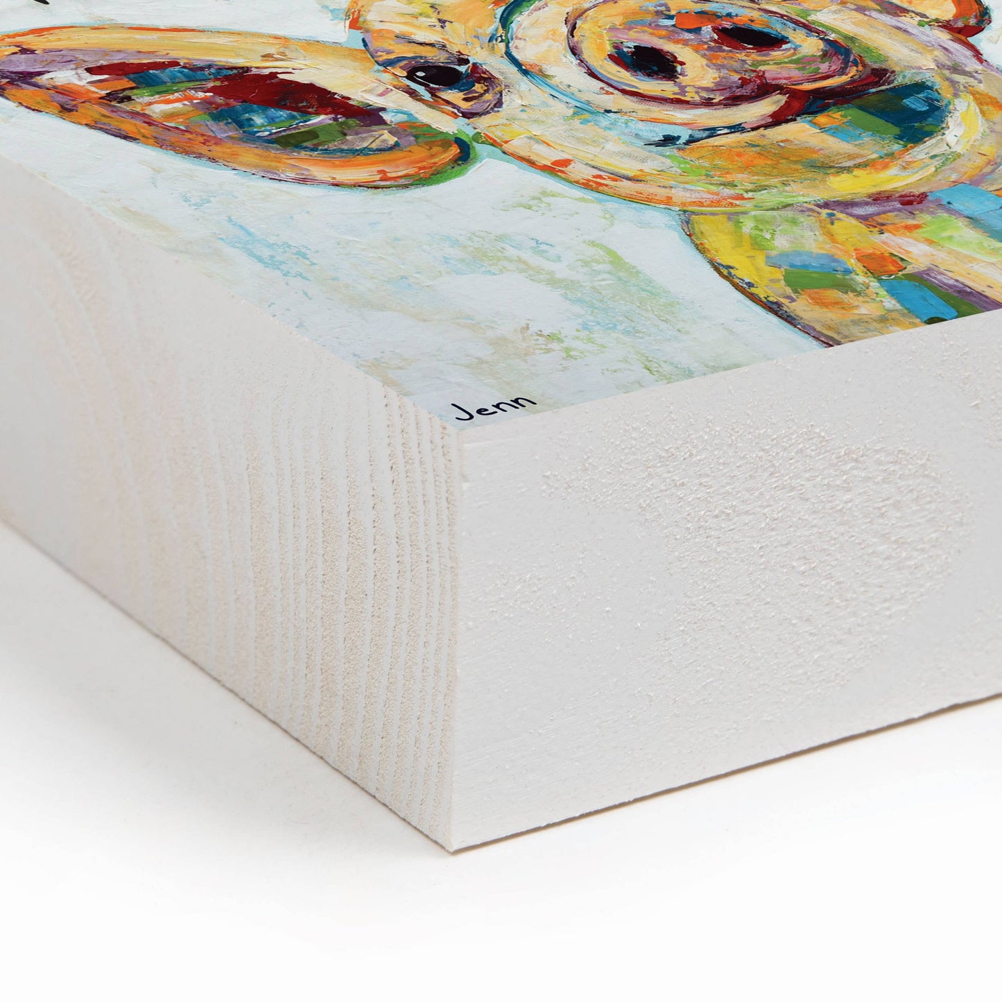 P. Graham Dunn - Stay Positive Wood Block Décor